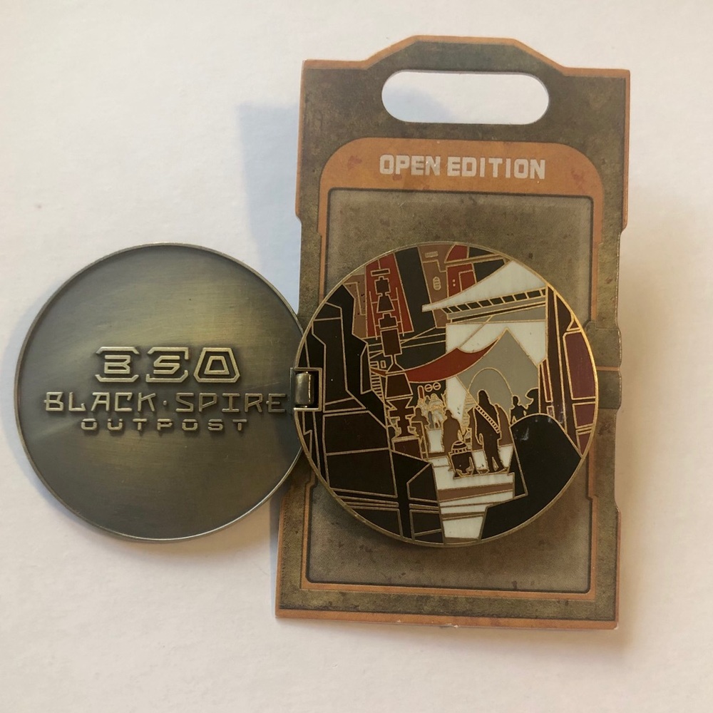 NEW Disney Star Wars BlackSpire Outpost Hinged Pin - Picture 2 of 3